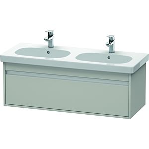 Duravit Ketho vanity unit KT666900707 115 x 45.5 cm, concrete gray matt, 2000 pull-out, wall-hung