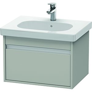 Duravit Ketho Waschtisch-Unterschrank KT667000707 60 x 45,5 cm, betongrau matt, 1 Auszug, wandhängend