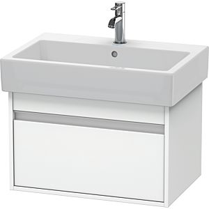 Ketho Duravit vasque KT668401818 65 x 44 cm, blanc mat, 2000 coulissant, suspendu