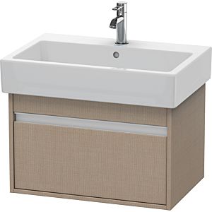 Duravit Ketho Waschtisch-Unterschrank KT668407575 65 x 44 cm, leinen, 1 Auszug, wandhängend