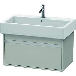 Duravit Ketho Waschtisch-Unterschrank KT668700707 75 x 44 cm, betongrau matt, 1 Auszug, wandhängend