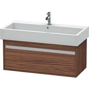 Duravit Ketho Waschtisch-Unterschrank KT668802121 95 x 44 cm, nussbaum dunkel, 1 Auszug, wandhängend