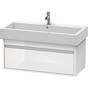 Duravit Ketho Waschtisch-Unterschrank KT668802222 95 x 44 cm, weiß hochglanz, 1 Auszug, wandhängend
