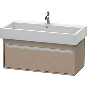 Duravit Ketho vanity unit KT668807575 95 x 44 cm, linen, 2000 pull-out, wall-hung