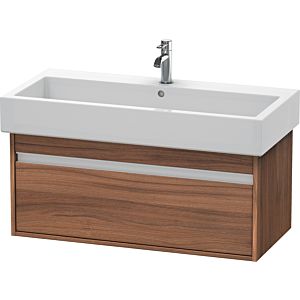 Duravit Ketho Waschtisch-Unterschrank KT668807979 95 x 44 cm, nussbaum natur, 1 Auszug, wandhängend