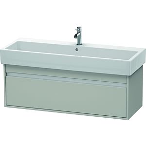 Duravit Ketho Waschtisch-Unterschrank KT668900707 115 x 44 cm, betongrau matt, 1 Auszug, wandhängend