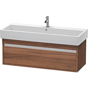 Duravit Ketho Waschtisch-Unterschrank KT668907979 115 x 44 cm, nussbaum natur, 1 Auszug, wandhängend