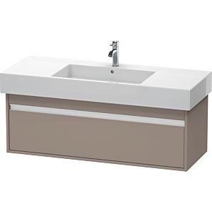 Duravit Ketho vanity unit KT669204343 120 x 45.5 cm, basalt matt, 2000 pull-out, wall-hung