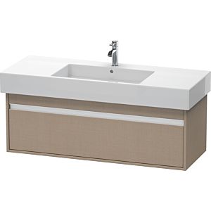 Duravit Ketho vanity unit KT669207575 120 x 45.5 cm, linen, 2000 pull-out, wall-hung