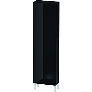 Duravit L-Cube cabinet LC1171L4040 50x24.3x176cm, door on the left, black high gloss