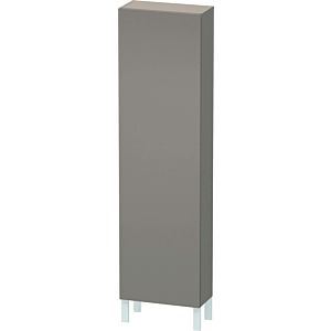 Duravit L-Cube cabinet LC1171L4343 50x24.3x176cm, door on the left, basalt matt