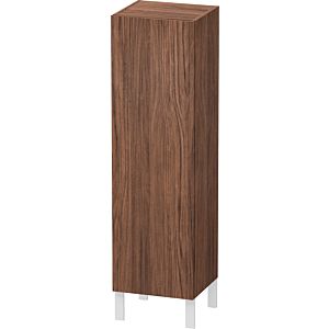 L-Cube Duravit high cabinet LC1178L2121 40x36.3x132cm, door on the left, dark walnut