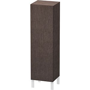 L-Cube Duravit tall cabinet LC1178L7272 40x36.3x132cm, door on the left, dark oak brushed