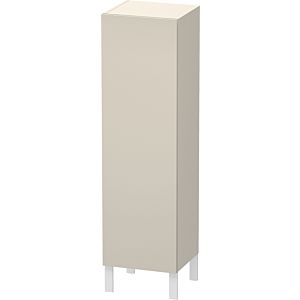 L-Cube Duravit high cabinet LC1178L9191 40x36.3x132cm, door on the left, matt taupe
