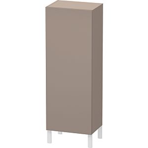 Duravit L-Cube Halbhochschrank LC1179L4343 50x36,3x132cm, Tür links, basalt matt
