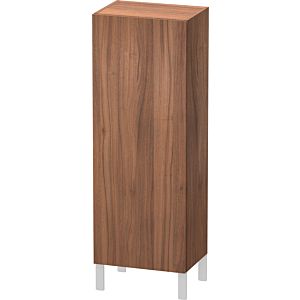 Duravit L-Cube Halbhochschrank LC1179L7979 50x36,3x132cm, Tür links, nussbaum natur