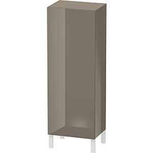 L-Cube Duravit haute LC1179L8989 50x36,3x132cm, porte à gauche, gris flanelle brillant
