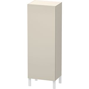 L-Cube Duravit armoire LC1179L9191 50x36.3x132cm haut, porte à gauche, mat couleur taupe