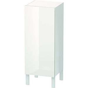 L-Cube Duravit tall cabinet LC1189L2222 individual, door on the left, white high gloss