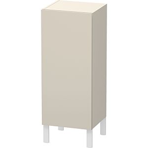 L-Cube Duravit individuel armoire LC1189L9191 haut, porte à gauche, mat couleur taupe