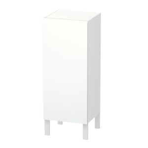 L-Cube Duravit tall cabinet LC1189R1818 individual, door on the right, matt white