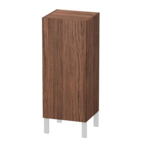 L-Cube Duravit tall cabinet LC1189R2121 individual, door on the right, dark walnut