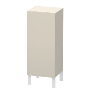 Duravit L-Cube Halbhochschrank LC1189R9191 individual, Tür rechts, taupe matt