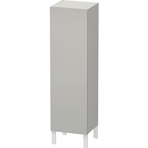 L-Cube Duravit tall cabinet LC1190L0707 individual, door on the left, concrete gray matt