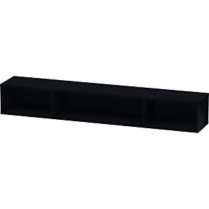 Duravit L-Cube element LC120004040 80 x 14 cm, black high gloss, 3 compartments, horizontal