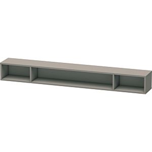 Duravit L-Cube Regalelement LC120104343 100 x 14 cm, basalt matt, 3 Fächer, horizontal