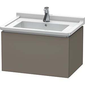 L-Cube Duravit vasque LC616409090 67 x 46,9 cm, flanelle gris soie mat, 2000 , suspendu