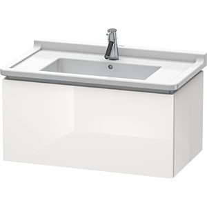 L-Cube Duravit vasque LC616502222 82 x 46,9 cm, blanc brillant, 2000 coulissant, suspendu