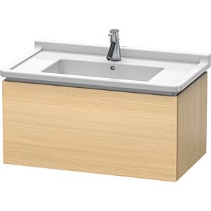 Duravit L-Cube vanity unit LC616507171 82 x 46.9 cm, Mediterranean oak, 2000 pull-out, wall-hung
