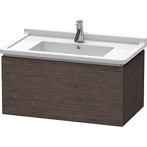 Duravit L-Cube Waschtisch-Unterschrank LC616507272 82 x 46,9 cm, eiche dunkel gebürstet, 1 Auszug, wandhängend