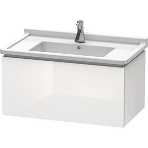Duravit L-Cube Waschtisch-Unterschrank LC616508585 82 x 46,9 cm, weiß hochglanz, 1 Auszug, wandhängend