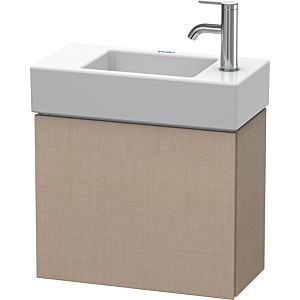 L-Cube Duravit vasque LC6246L7575 48x24x40cm, suspendu, porte à gauche, lin