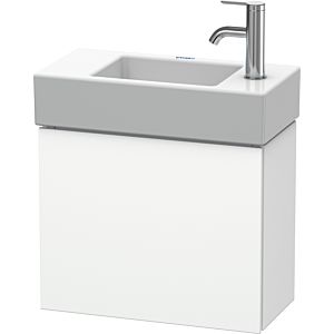 L-Cube Duravit vasque LC6246R1818 48x24x40cm, suspendu, porte à droite, blanc mat