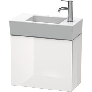 L-Cube Duravit vasque LC6246R2222 48x24x40cm, suspendu, porte à droite, blanc brillant