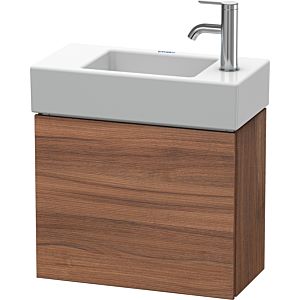 L-Cube Duravit vasque LC6246R7979 48x24x40cm, suspendu, porte à droite, noyer naturel