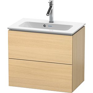 L-Cube Duravit vasque LC625607171 62 x 39, 2000 cm, chêne méditerranéen, 2 tiroirs, suspendu