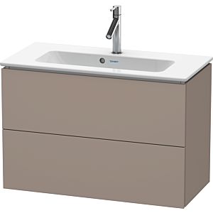 L-Cube Duravit vasque LC625704343 82 x 39, 2000 cm, basalte mat, 2 tiroirs, suspendu