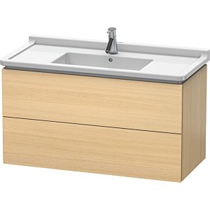 Duravit L-Cube Waschtisch-Unterschrank LC626607171 102 x 46,9 cm, mediterane eiche, 2 Schubkästen, wandhängend