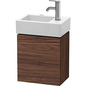 Duravit L-Cube Waschtisch-Unterschrank LC6293L2121 36,4x24,1x40cm, wandhängend, Tür links, nussbaum dunkel