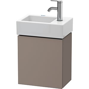 Duravit L-Cube vanity unit LC6293L4343 36.4x24.1x40cm, wall-hung, door on the left, basalt matt