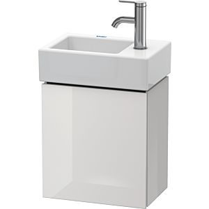L-Cube Duravit vasque LC6293L8585 36,4x24,1x40cm, suspendu, porte à gauche, blanc brillant