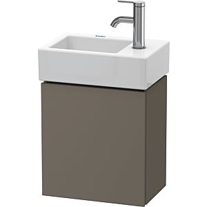 Duravit L-Cube Waschtisch-Unterschrank LC6293L9090 36,4x24,1x40cm, wandhängend, Tür links, flannel grey seidenmatt