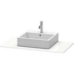 Duravit console XSquare XS060E01818 100x55cm, avec découpe 2000 , blanc mat