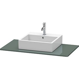 Duravit XSquare Konsole XS060E03838 100x55cm, mit 1 Ausschnitt, Dolomiti Grey hochglanz