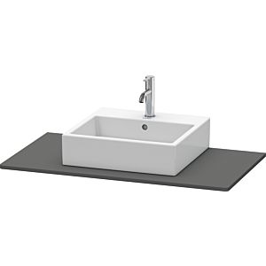 Duravit XSquare console XS060E04949 100x55cm, with 2000 cutout, Graphit matt