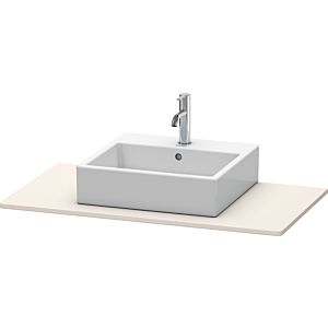 Duravit console XSquare XS060E09191 100x55cm, avec découpe 2000 , Taupe